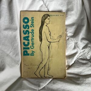 Vintage Softcover: Picasso by Gertrude Stein